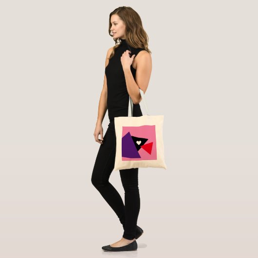Pinball Heart - Canvas tas (Voorkant (model))