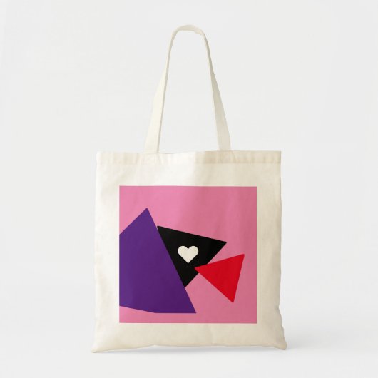 Pinball Heart - Canvas tas (Voorkant)