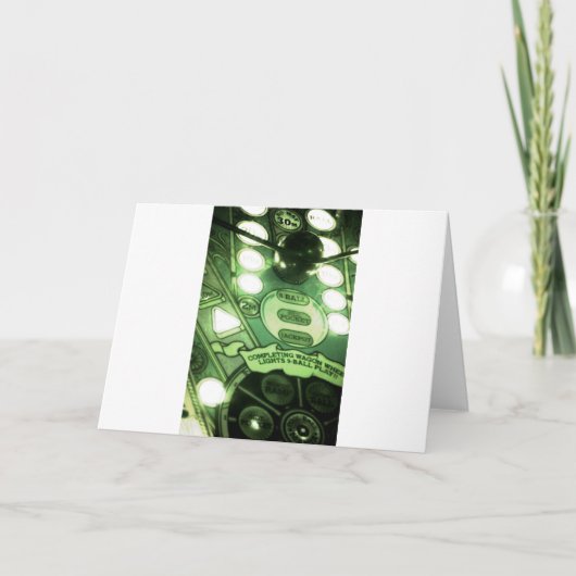 Pinball Kaart (Voorkant)