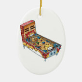 Pinball Keramisch Ornament (Voorkant)