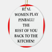 PINBALL KERAMISCH ORNAMENT (Links)