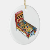 Pinball Keramisch Ornament (Rechts)