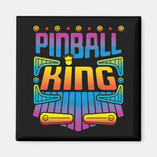 Pinball King Arcade Speler Magneet