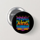 Pinball King Arcade Speler Ronde Button 5,7 Cm (Voorkant /achterkant)