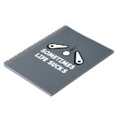 Pinball Life Sucks Notitieboek (Linkerzijde)