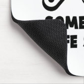 Pinball Life Sucks zwarte tekst Muismat (Hoek)