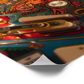  Pinball Machine Blueprint Poster (Hoek)