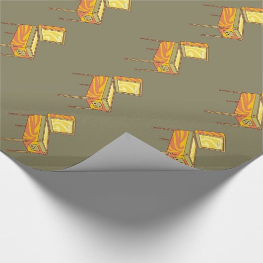 Pinball-machine Cadeaupapier (Hoek)