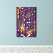 Pinball-machine Canvas Afdruk (Insitu (Houten vloer))