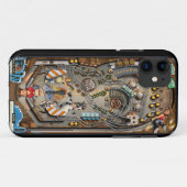 Pinball-machine Case-Mate iPhone Case (Achterkant (horizontaal))