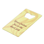 Pinball machine credit card fles opener creditkaart flessenopener (Achterkant Gekanteld)