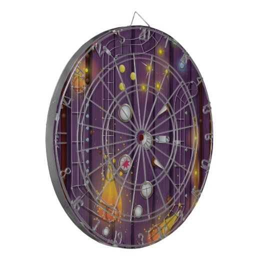 Pinball-machine Dartbord (Voorkant Links)