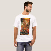 Pinball Machine Design T-shirt (Voorkant volledig)