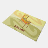 Pinball machine deurmat (Schuin)