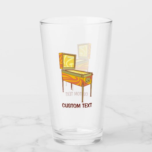 Pinball-machine Glas (Voorkant)