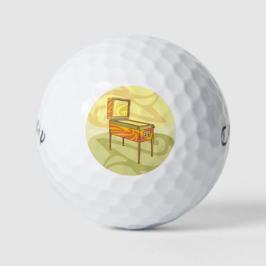 Pinball-machine Golfballen (Voorkant)