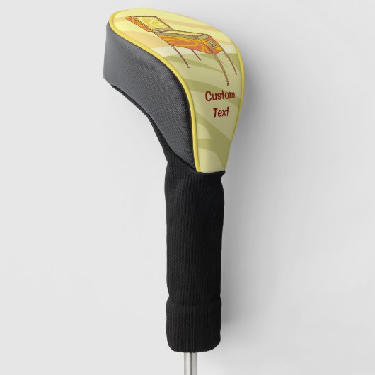 Pinball-machine Golfheadcover (Schuin)
