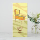 Pinball-machine Kaart (Staand voorkant)