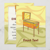 Pinball-machine Kaart (Voorkant / Achterkant)