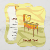 Pinball-machine Kaart (Voorkant / Achterkant)