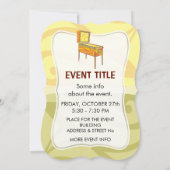 Pinball-machine Kaart (Achterkant)