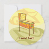 Pinball-machine Kaart (Voorkant)