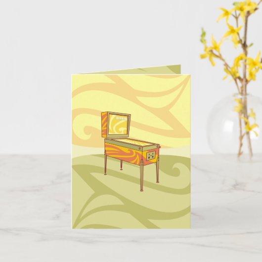 Pinball machine kaart (Gele Bloem)