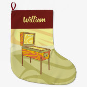 Pinball Machine Kerstkous Grote Kerstsok (Voorkant)