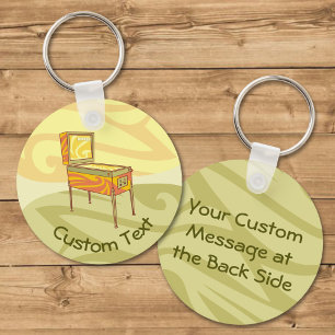 Pinball Machine Keychain