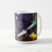 Pinball-machine Koffiemok (Voorkant rechts)