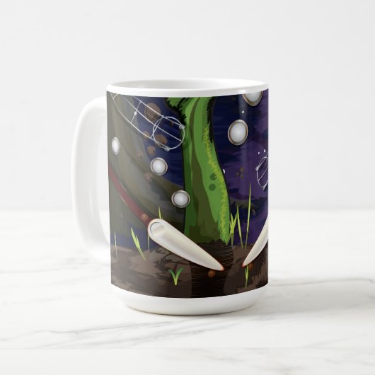 Pinball-machine Koffiemok (Voorkant links)