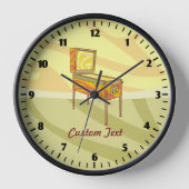 Pinball machine large clock (Voorkant)