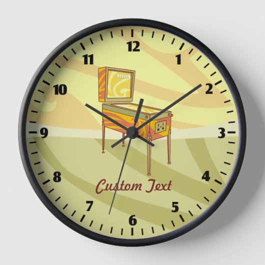 Pinball machine large clock (Voorkant)