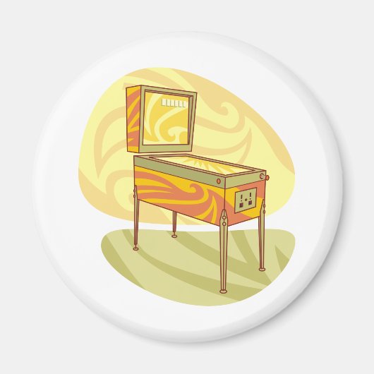 Pinball-machine Magneet (Voorkant)
