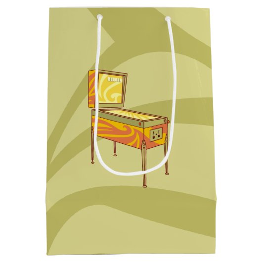 Pinball-machine Medium Cadeauzakje (Achterkant)