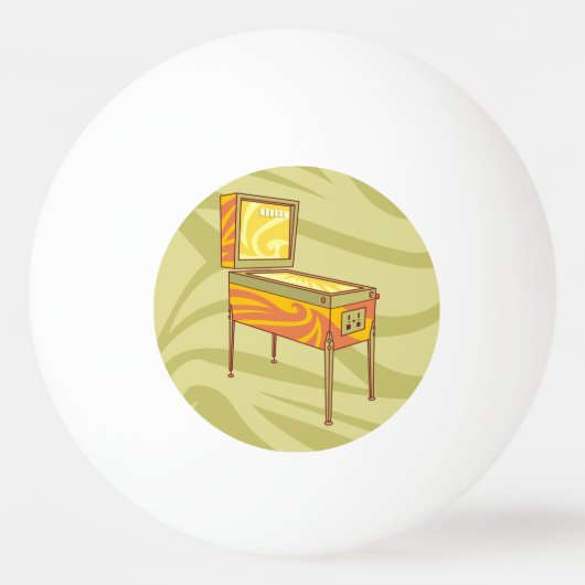 Pinball-machine Pingpongbal (Voorkant)