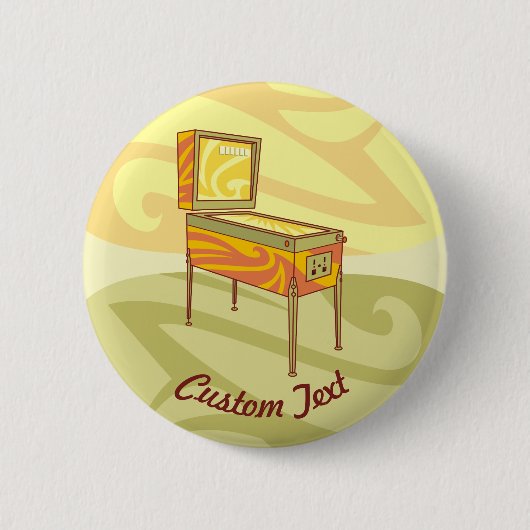 Pinball-machine Ronde Button 5,7 Cm (Voorkant)