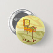 Pinball-machine Ronde Button 5,7 Cm (Voorkant /achterkant)