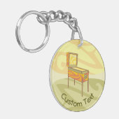 Pinball Machine Sleutelhanger (Voorkant Links)