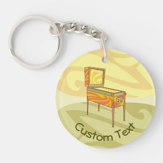 Pinball Machine Sleutelhanger (Voorkant)