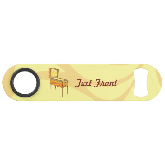 Pinball machine speed fles opener speed flessenopener (Voorkant (Horizontaal))