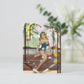  Pinball Machine-spel Briefkaart (Staand voorkant)