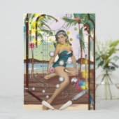 Pinball Machine-spel Kaart (Staand voorkant)