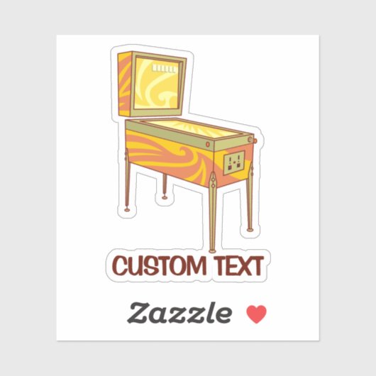 Pinball-machine Sticker (Vel)