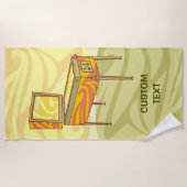 Pinball-machine Strandlaken (Voorkant)