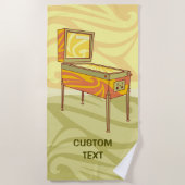 Pinball-machine Strandlaken (Voorkant)