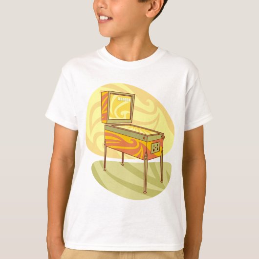Pinball-machine T-shirt (Voorkant)