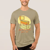 Pinball-machine Tri-Blend Shirt (Voorkant)