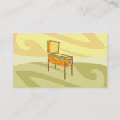 Pinball-machine Visitekaartje (Achterkant)