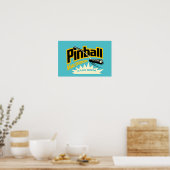 Pinball Machines Game Room Poster #19 (Keuken)